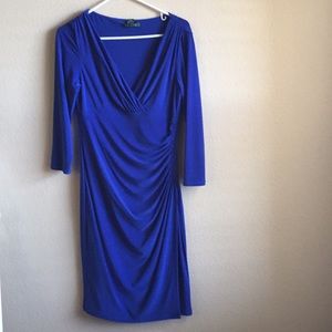 Ralph Lauren royal blue dress